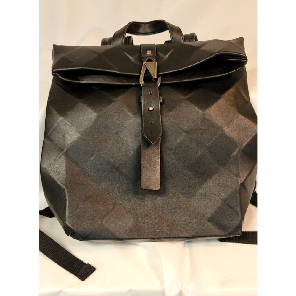 MIlan Chiva Geometric Backpack Shoulder Bookbag Wallet Clutch Set